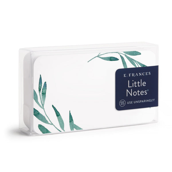 Olive Branch Little Notes - 55 Flat Cards - Little Flower Soap Coblank cardcardGift CardGreeting Card