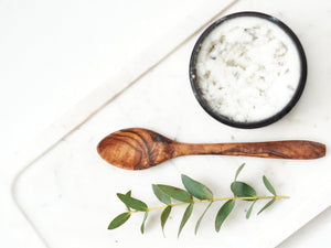 Olive Wood Mini Spoon - Qty 1 - Little Flower Soap Co