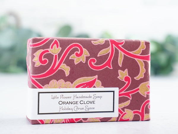 Orange Clove - Handmade Bar Soap - Little Flower Soap Co