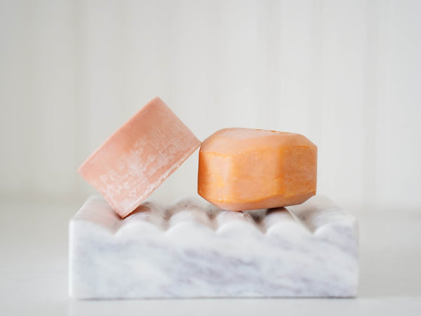 Orange Clove Shampoo & Conditioner Bar Set - Little Flower Soap CoBath and Showerconditioner barEco Friendlyshampoo