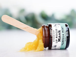 Overnight Lip Rescue Mask - Vanilla Mint - Little Flower Soap Co