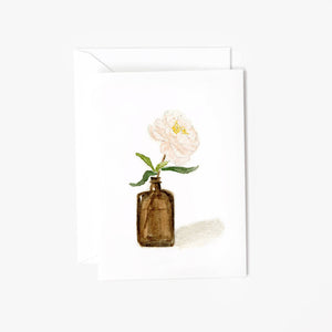 Peony Mini Notecard - Little Flower Soap Co