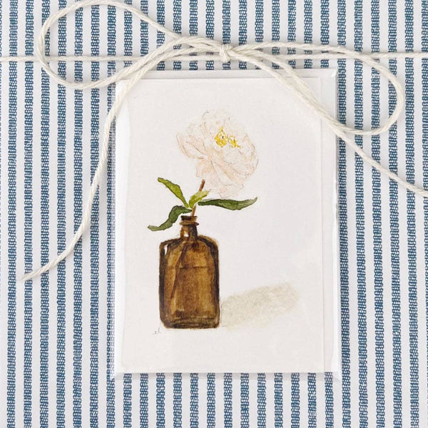 Peony Mini Notecard - Little Flower Soap Co