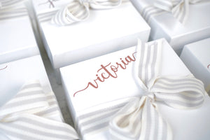 Personalized Gift Box with name or 'Happy Birthday' Lid - Little Flower Soap Co