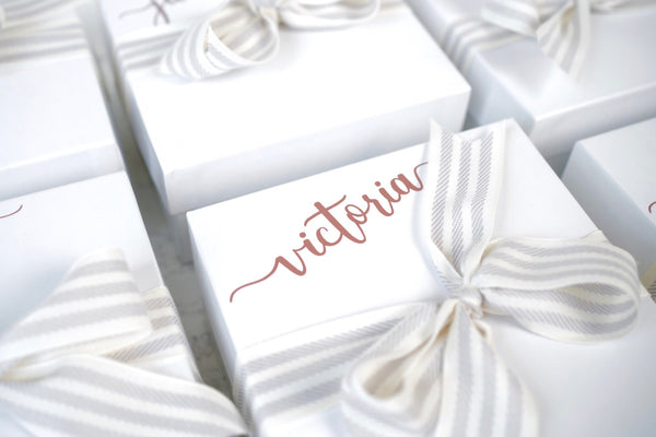 Personalized Gift Box with name or 'Happy Birthday' Lid - Little Flower Soap Co