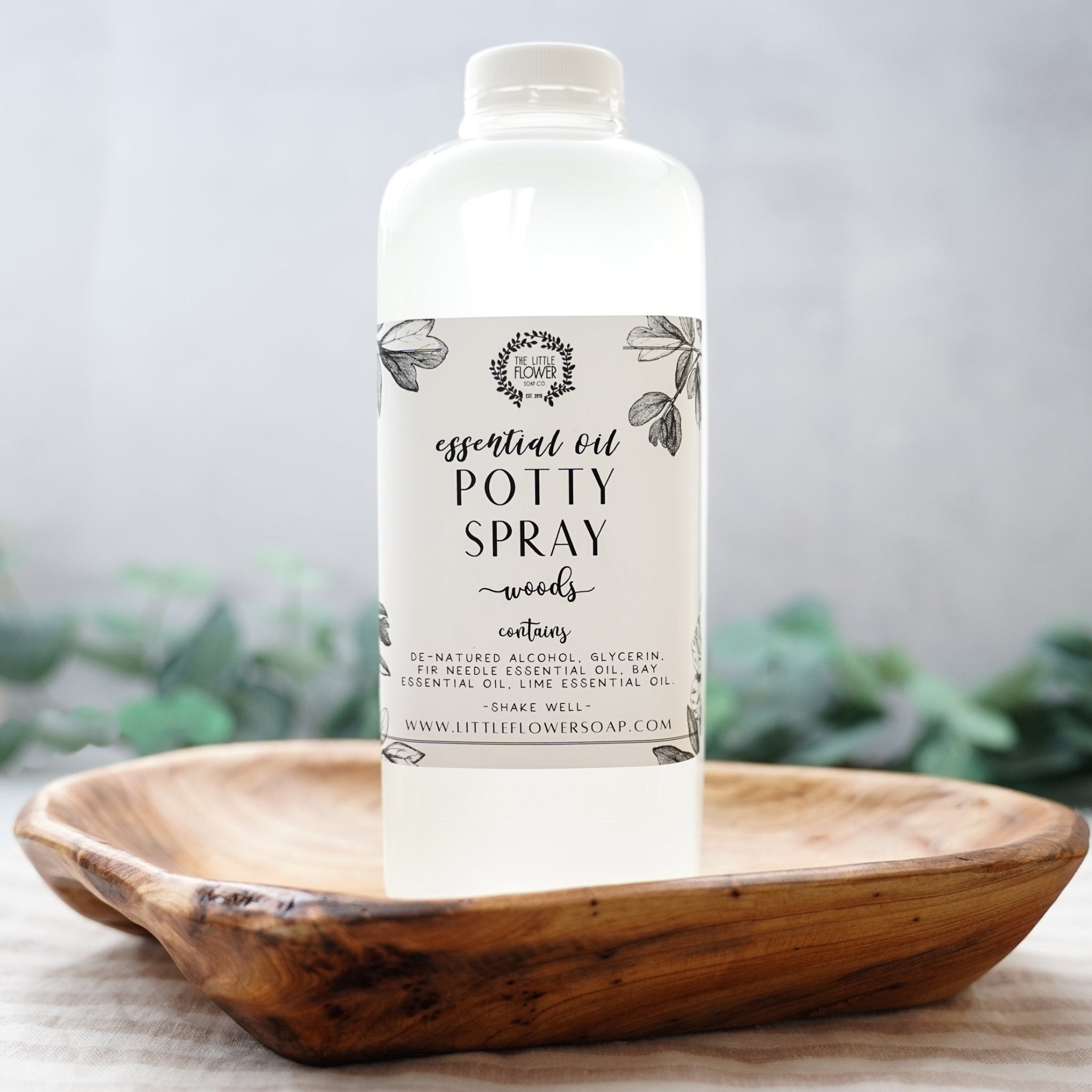 Potty Spray - Shit in the Woods - Little Flower Soap Co Dirty Santa ...