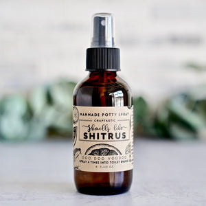 Potty Spray - Shitrus - Funny Stocking Stuffer - Little Flower Soap Co