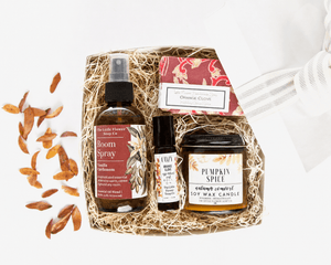 Pumpkin Spice Fall Inspired Gift Box - Little Flower Soap CocortinafallFall ScentsSpa Gift Box