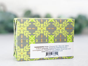 Rosemary Lemon Mint - Handmade Bar Soap - Little Flower Soap Co