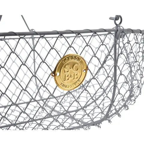 SC Large Harvest Basket - Grey - Little Flower Soap Co