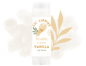 Set of 5 Lip Balms - Lil Lippies Snack Time - Little Flower Soap Co