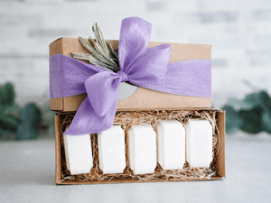 Shower Steamers Lavender | Essential Oil Gift set of 5 - Little Flower Soap CoaromatherapyBaby ShowerBath and ShowerSelf Care