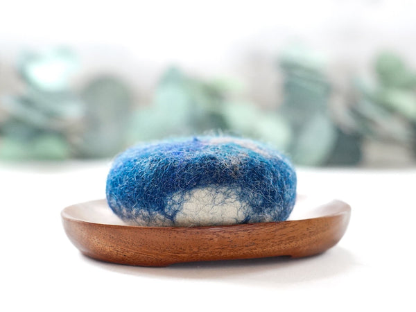 Soap Felting Kit - DIY Wool wrapped soap - Little Flower Soap Co