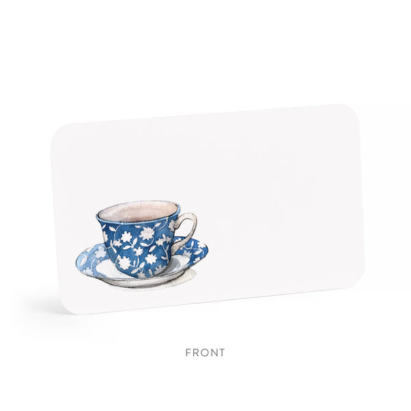Spot Of Tea Little Notes - Little Flower Soap Coblank cardcardgreeting cardGreeting Card