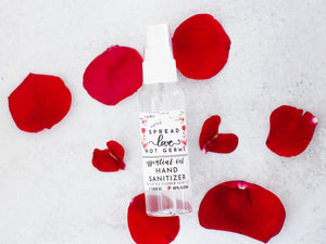 Spread Love Not Germs Hand Sanitizer - 2oz Lavender Citrus Scent - Little Flower Soap Co