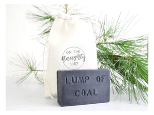 Stocking Stuffer Lump of Coal Soap - Little Flower Soap Co