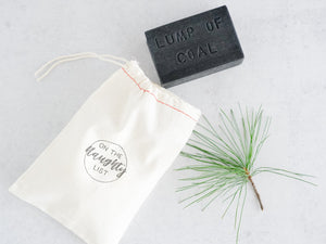 Stocking Stuffer Lump of Coal Soap - Little Flower Soap Co