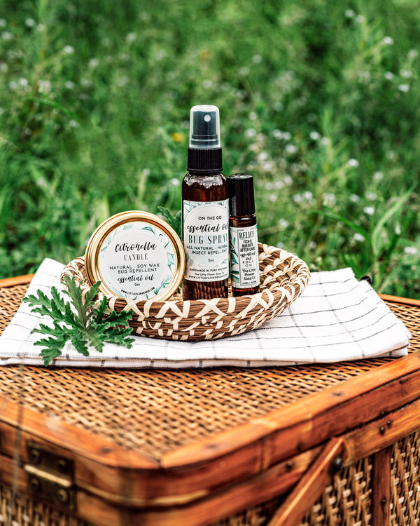 Natural Bug Spray 2oz - Essential Oil Insect Repellent