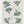 Load image into Gallery viewer, Swedish Dish Cloth - Sage green retro folk flowers - Little Flower Soap Co
