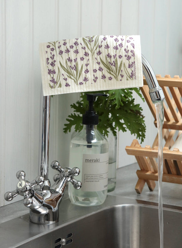 Swedish Dishcloth - Lavender - Little Flower Soap Cocleaninglavenderswedish dishclothcleaning