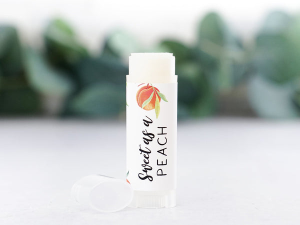 Sweet as a Peach - Baby Shower Favors - Little Flower Soap Co