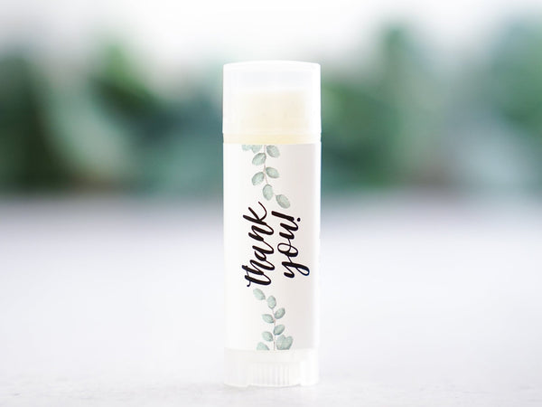Thank You small candle and lip balm gift - Little Flower Soap Co
