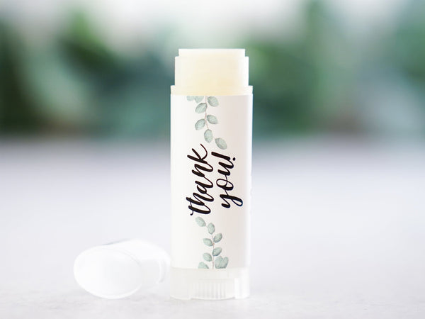 Thank You small candle and lip balm gift - Little Flower Soap Co