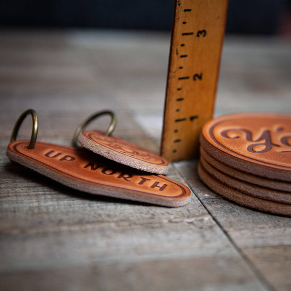 The Good Sht Leather Coaster - Little Flower Soap Co