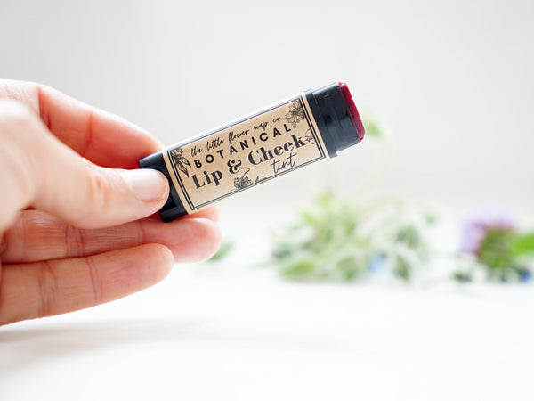 Tinted Lip & Cheek Balm - Twist up tube - Little Flower Soap Co
