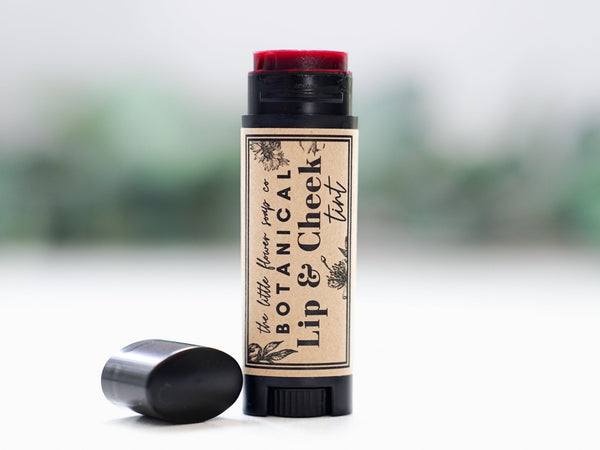Tinted Lip & Cheek Balm - Twist up tube - Little Flower Soap Co