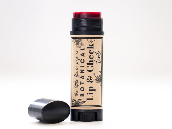 Tinted Lip & Cheek Balm - Twist up tube - Little Flower Soap Co