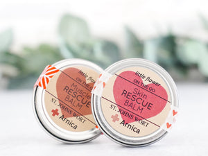 Valentine's Day Rescue Balm Set - Little Flower Soap Covalentine gift for coworkervalentines day for girlfriendvalentines day for wifeSkin Care