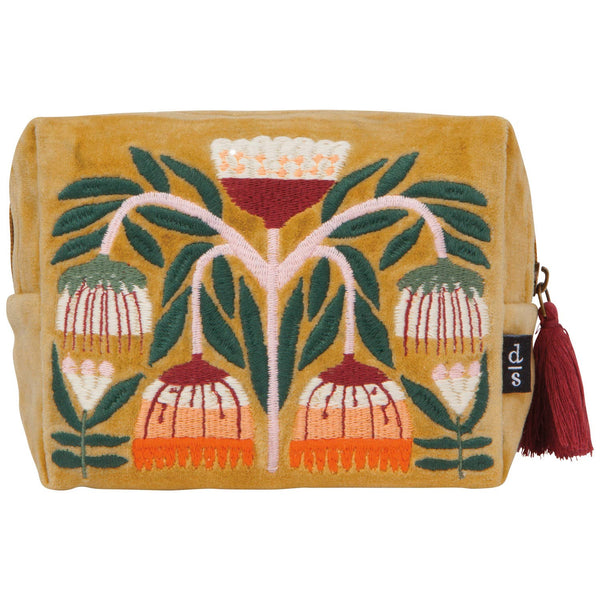 Venus Embroidered Pouch - Little Flower Soap Co