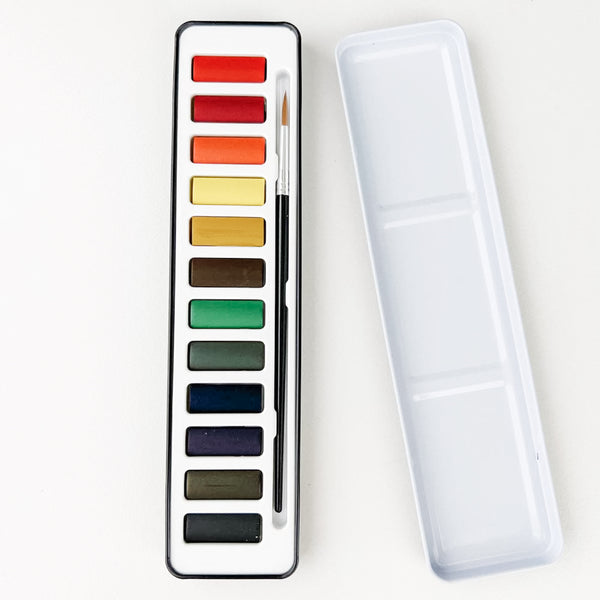 Watercolor paint set