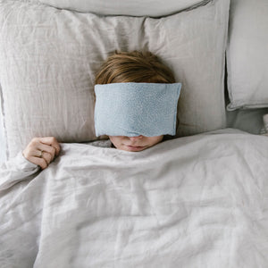 Weighted Lavender Eye Pillow - Best Sleep Mask - Little Flower Soap Co