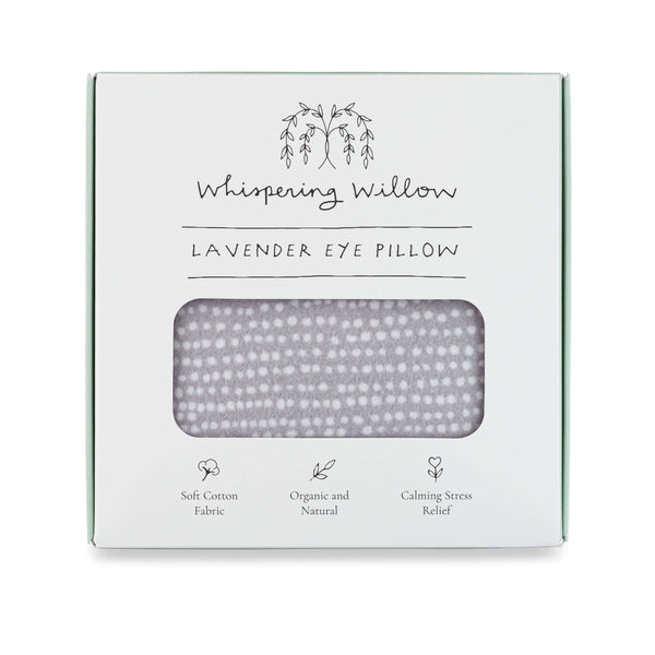 Weighted Lavender Eye Pillow - Best Sleep Mask - Little Flower Soap Co