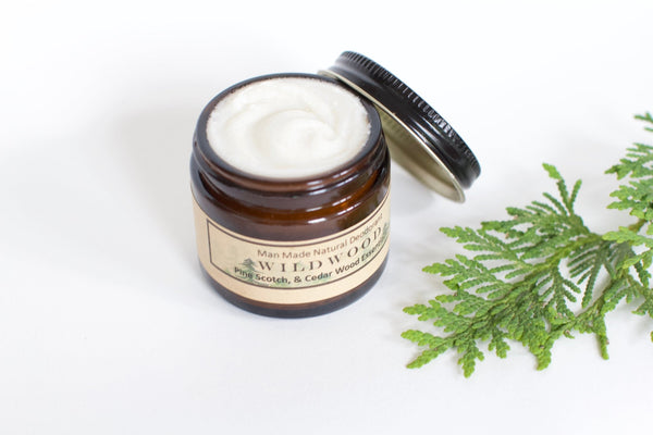Wildwood Natural Deodorant - natural ingredients no aluminum - Little Flower Soap Co