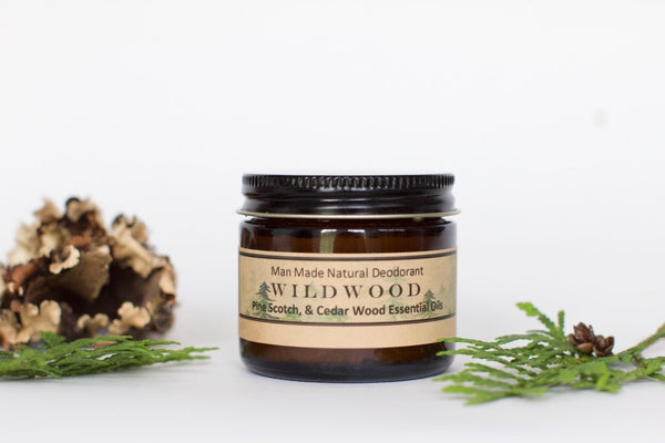 Wildwood Natural Deodorant - natural ingredients no aluminum - Little Flower Soap Co