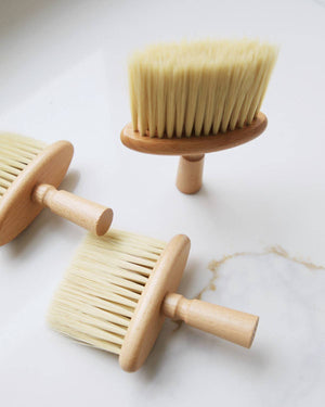 Wooden Barber and Home Cleaning Brush - Little Flower Soap Co