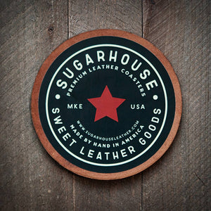 Y'all Leather Coaster - Little Flower Soap Co