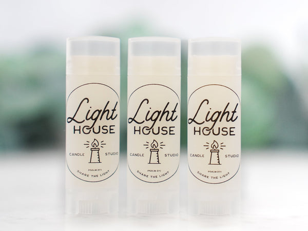Your Logo Custom Label Lip Balm - Case of 10 - Little Flower Soap CoLip Balm