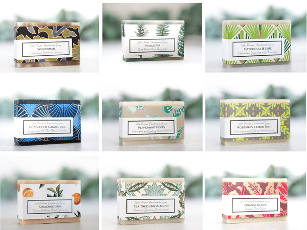 Your Logo Custom Label Soap - Case of 10 - Little Flower Soap CoSoap
