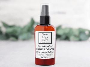 Your Logo Hand Lotion - Lavender Citrus - Little Flower Soap Co