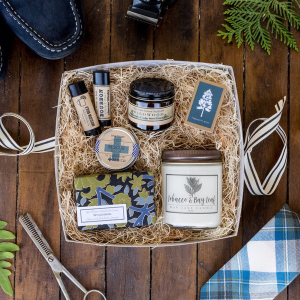 DIY Gift Basket For Men - Men's Food Gift Hamper +Additional Ideas