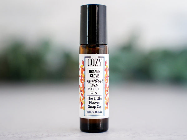 COZY - Orange Clove Essential Oil Roll-on Aromatherapy