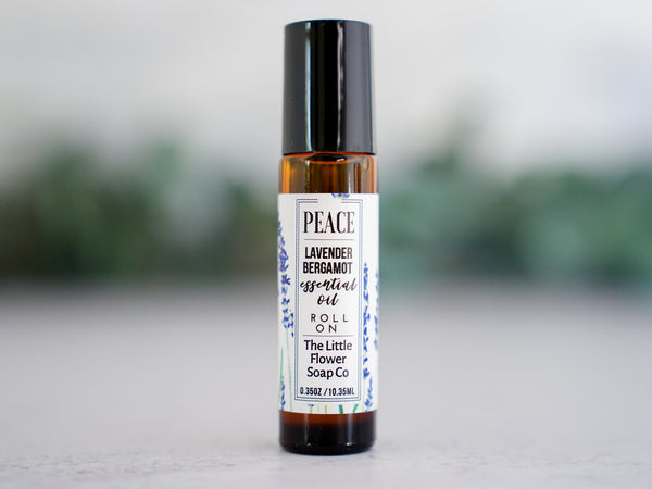 CLEANSE - Rosemary Lemongrass Essential Oil Roll-on Aromatherapy