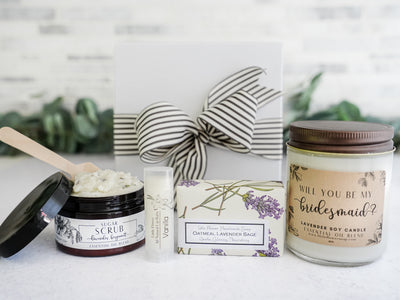Bridesmaids Ask Gift -  Will you be my Bridesmaid Relaxation Box