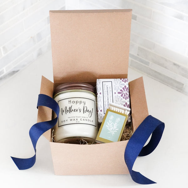 Mother's Day Candle and Soap Gift Set