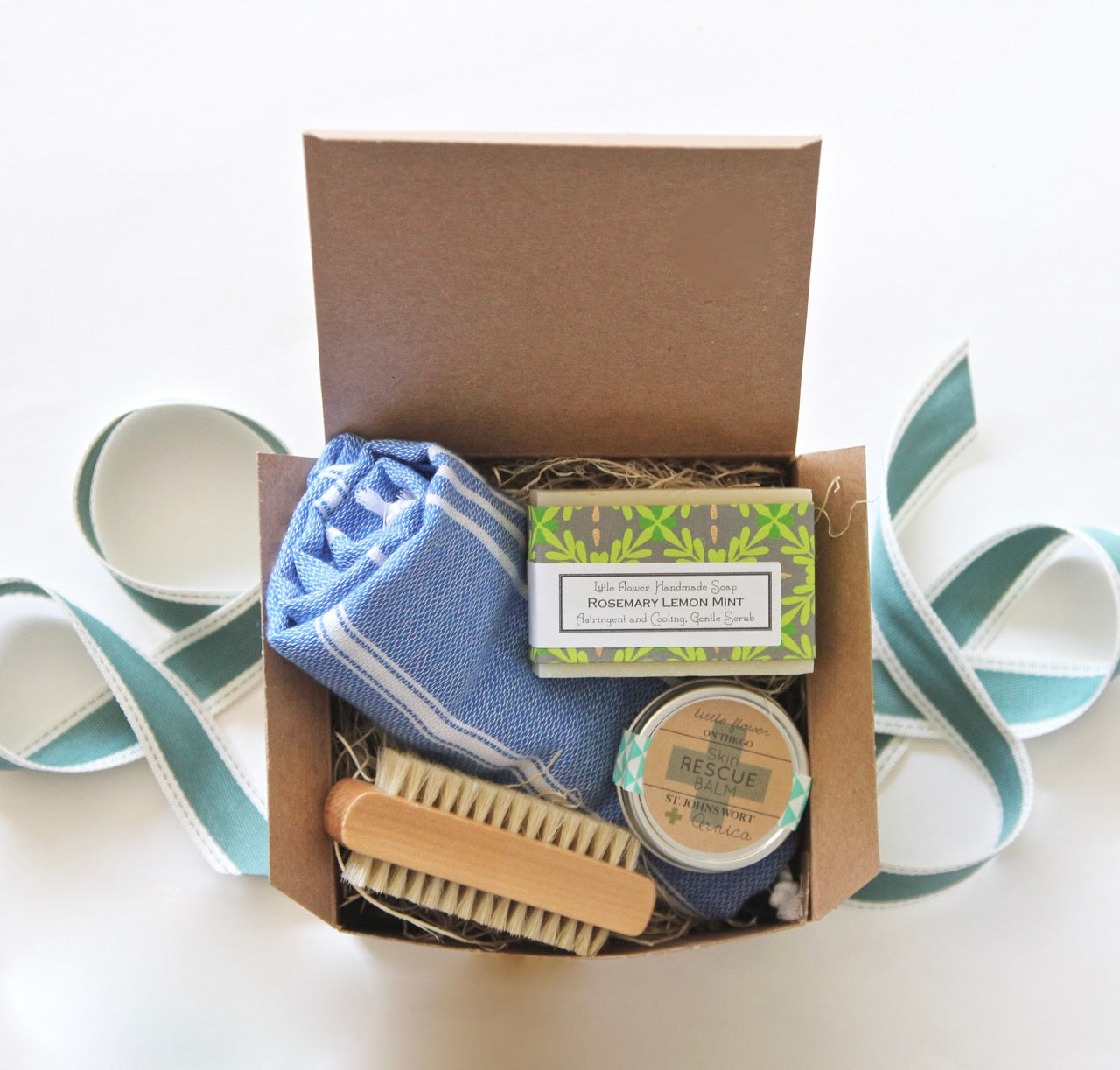 Gardeners Gift Box. One Gardeners Soap, Healing Salve-all Purpose Salve and  No Bug Roll on Essential Oil. Great Gift Box for Mother's Day 