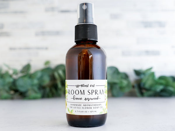 Lavender Bergamot Essential Oil Room Spray – Little Flower Soap Co